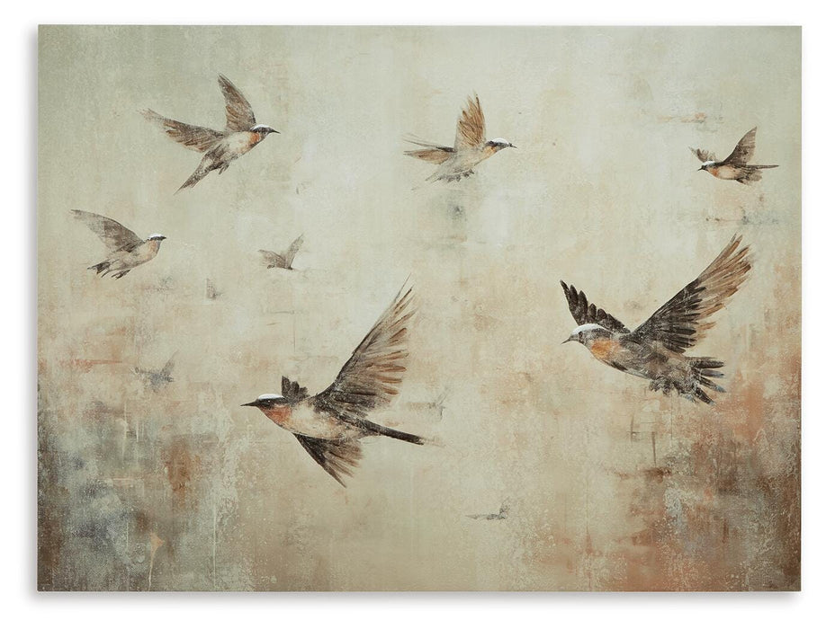 Signature Design Gray/Brown Wall Art