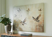Signature Design Gray/Brown Wall Art