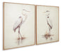Signature Design Beige Wall Art Set (2/CN)