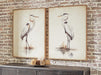 Signature Design Beige Wall Art Set (2/CN)
