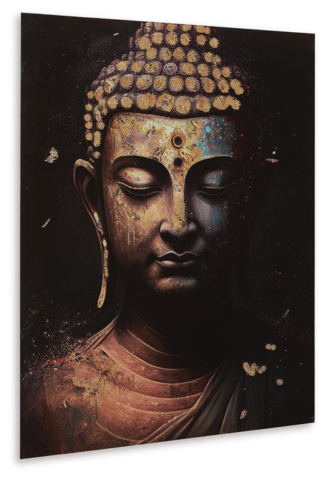 Signature Design Black/Gold Finish Wall Art