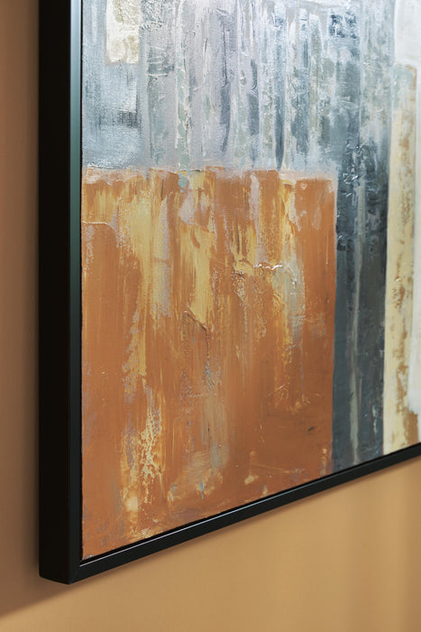 Signature Design Brown/Black/Gray Wall Art