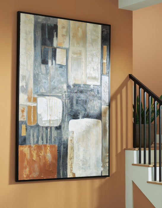Signature Design Brown/Black/Gray Wall Art