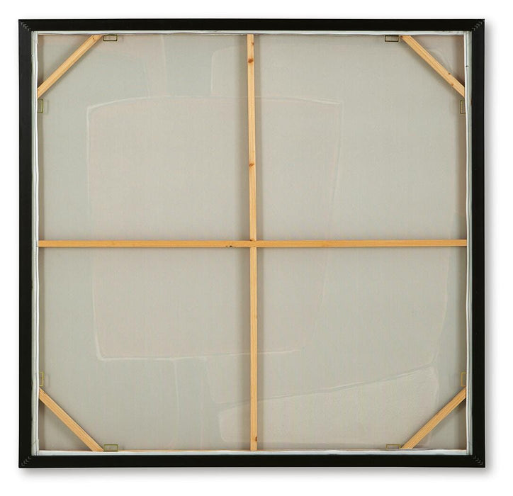 Signature Design Cream/Brown/Gray Wall Art