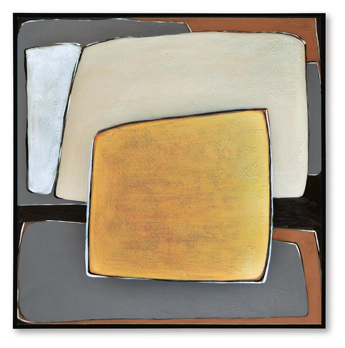 Signature Design Cream/Brown/Gray Wall Art