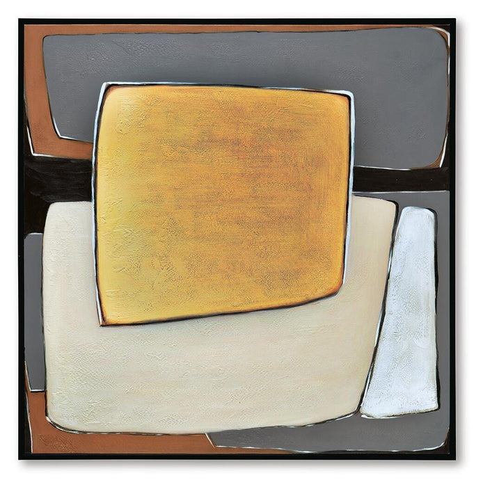 Signature Design Cream/Brown/Gray Wall Art