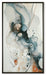 Signature Design Blue/Amber/White Wall Art