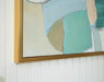 Signature Design White/Blue/Green Wall Art