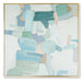 Signature Design White/Blue/Green Wall Art
