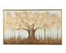 Signature Design Brown/Gray/Gold Finish Wall Art