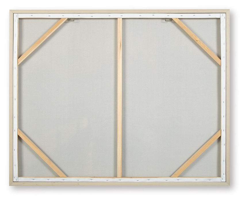 Signature Design Blue/White/Brown Wall Art