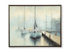 Signature Design Blue/White/Brown Wall Art