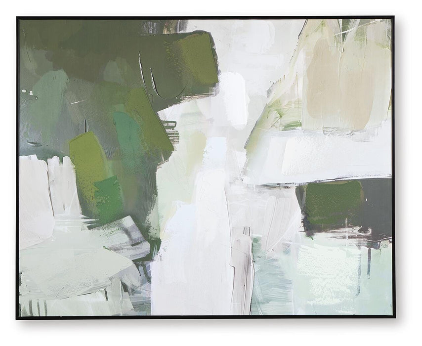 Signature Design Green/Gray/White Wall Art