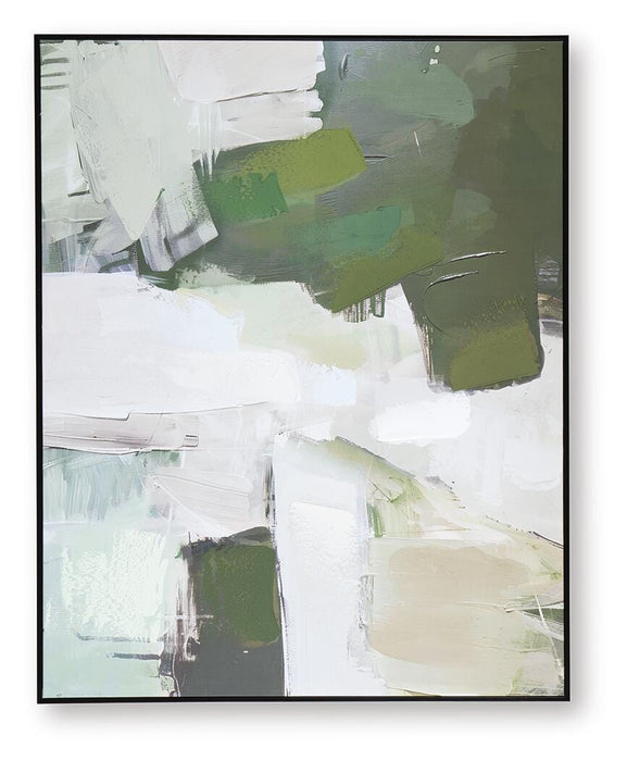 Signature Design Green/Gray/White Wall Art