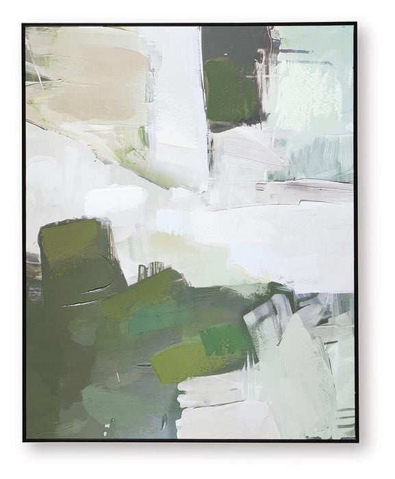 Signature Design Green/Gray/White Wall Art