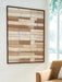 Signature Design Brown/Tan/White Wall Art