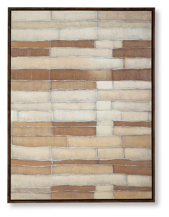 Signature Design Brown/Tan/White Wall Art