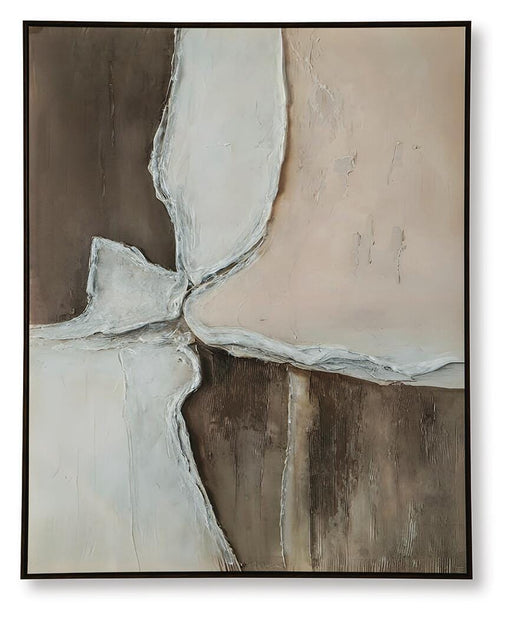 Signature Design Brown/Tan/White Wall Art