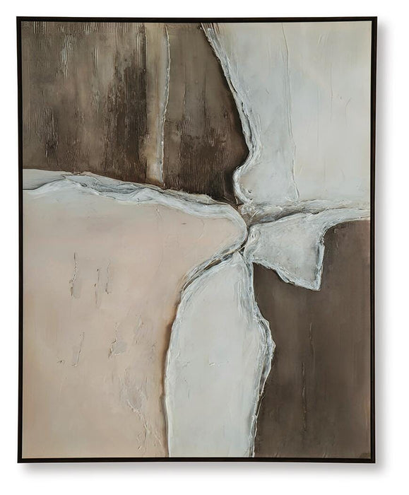 Signature Design Brown/Tan/White Wall Art