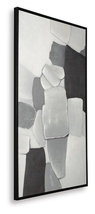 Signature Design White/Gray/Black Wall Art