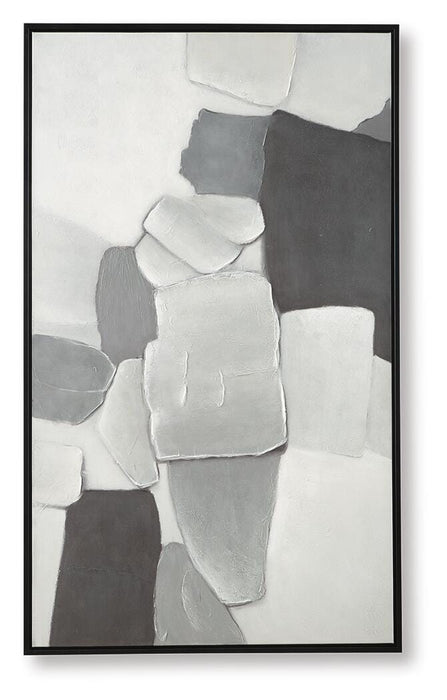 Signature Design White/Gray/Black Wall Art