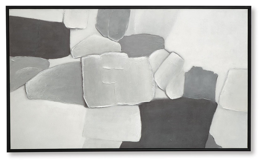 Signature Design White/Gray/Black Wall Art