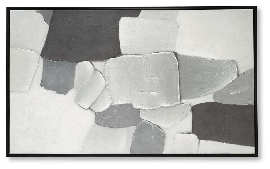 Signature Design White/Gray/Black Wall Art