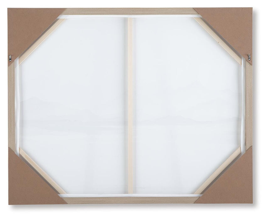 Signature Design White/Gray/Brown Wall Art