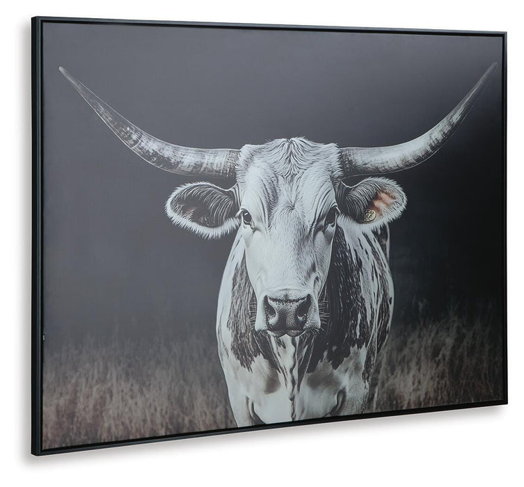Signature Design Black/White/Brown Wall Art