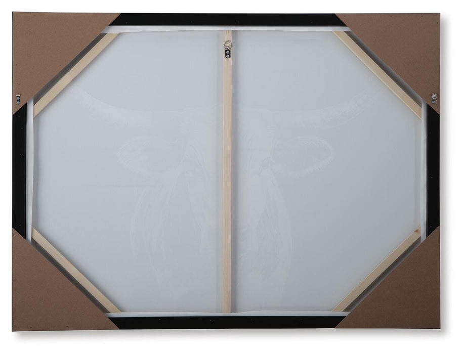 Signature Design Black/White/Brown Wall Art
