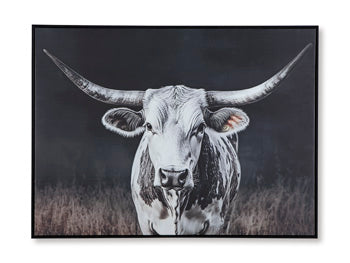 Signature Design Black/White/Brown Wall Art