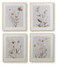 Signature Design Beige/Gray/Blush Wall Art Set (4/CN)