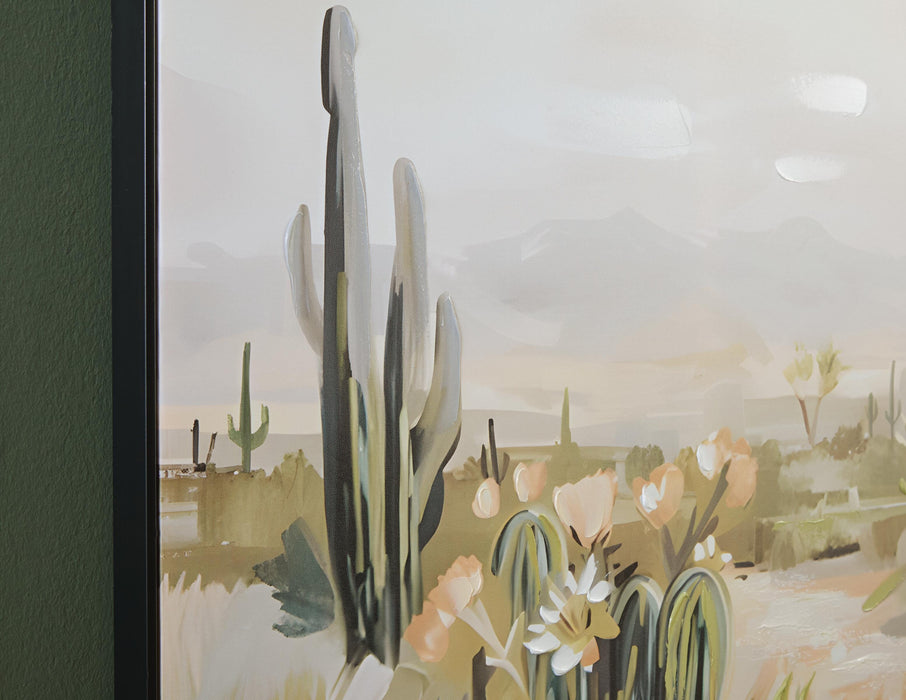 Signature Design Green/Beige/Gray Wall Art