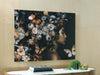 Signature Design Orange/Black/White Wall Art