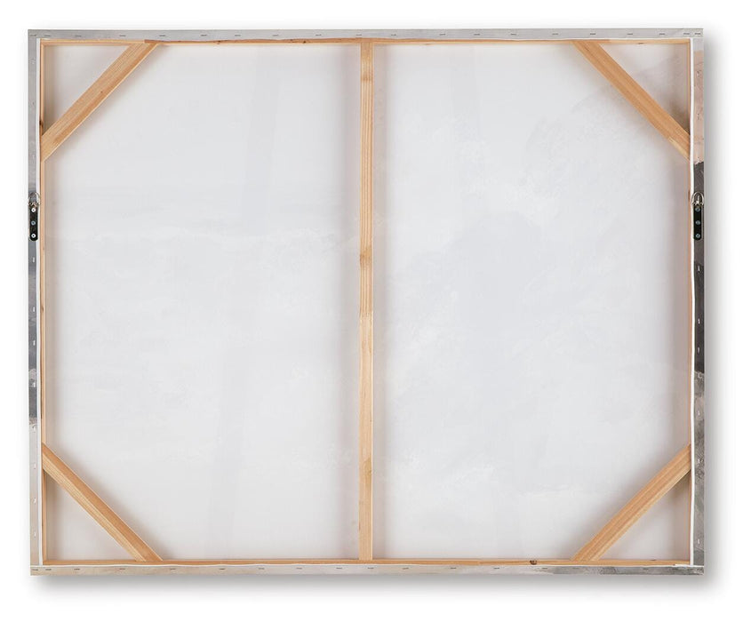 Signature Design Tan/Gray/White Wall Art