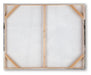 Signature Design Tan/Gray/White Wall Art