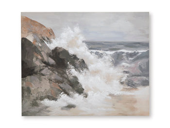 Signature Design Tan/Gray/White Wall Art