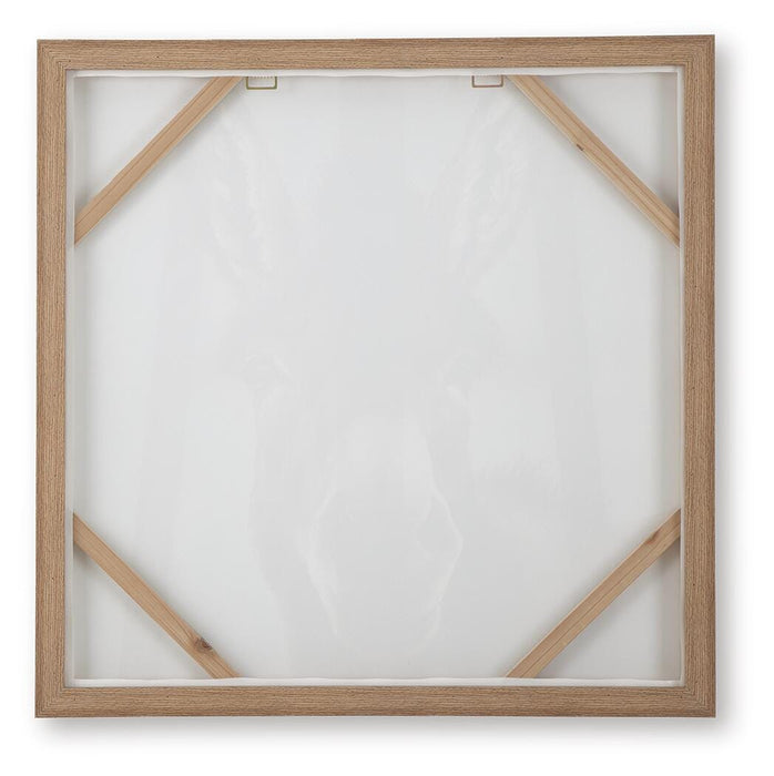 Signature Design Brown/Blue/White Wall Art