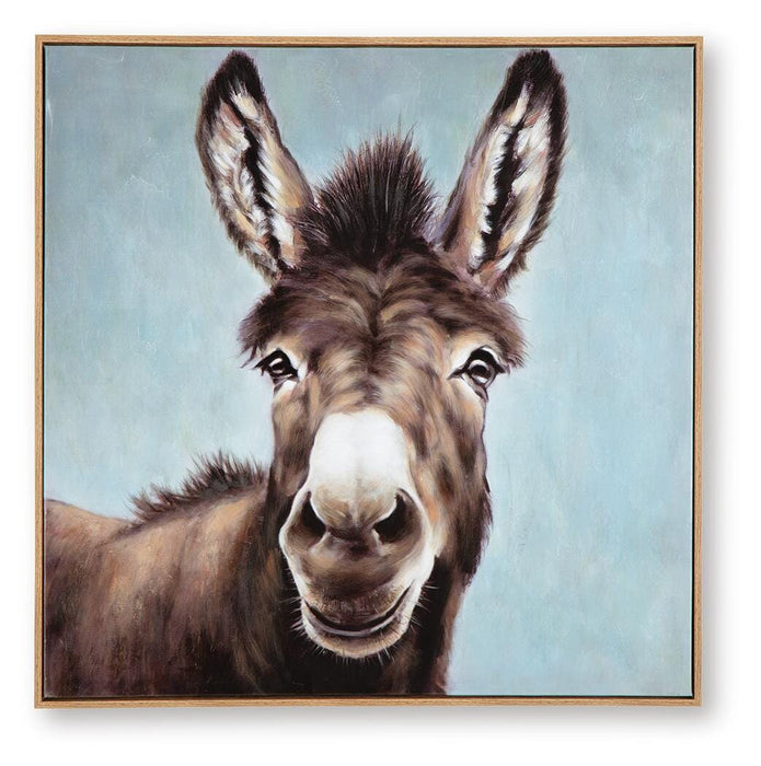 Signature Design Brown/Blue/White Wall Art