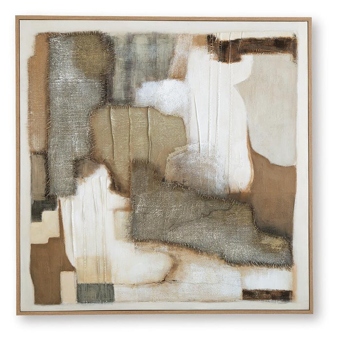 Signature Design Tan/Brown/Gray Wall Art