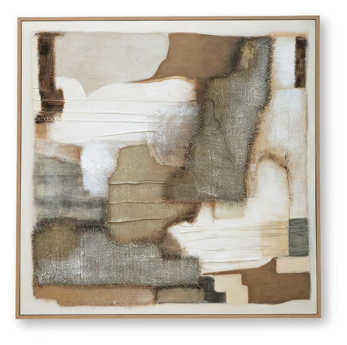 Signature Design Tan/Brown/Gray Wall Art