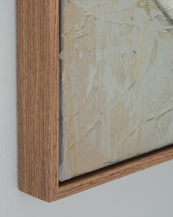 Signature Design Tan/Taupe/Black Wall Art Set (2/CN)