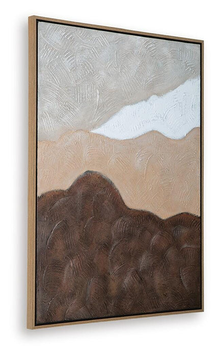 Signature Design Tan/Brown/White Wall Art