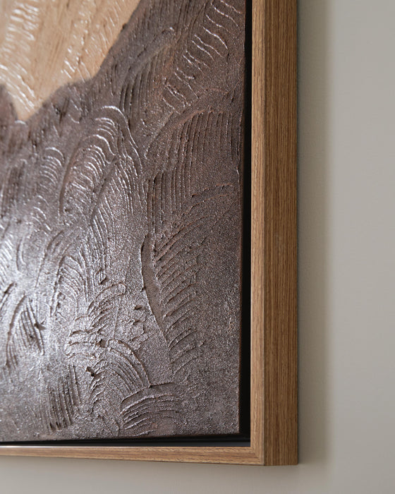 Signature Design Tan/Brown/White Wall Art
