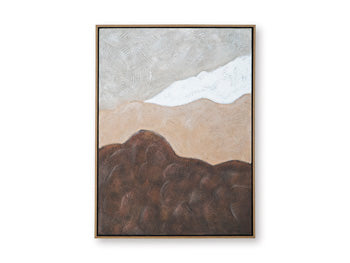 Signature Design Tan/Brown/White Wall Art