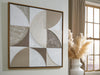 Signature Design Tan/Taupe/White Wall Art