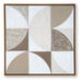 Signature Design Tan/Taupe/White Wall Art