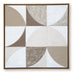 Signature Design Tan/Taupe/White Wall Art