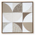 Signature Design Tan/Taupe/White Wall Art