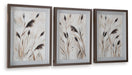 Signature Design Brown/Black/White Wall Art Set (3/CN)